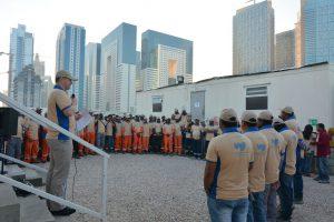 Doha Celebrations led by Paul Turner