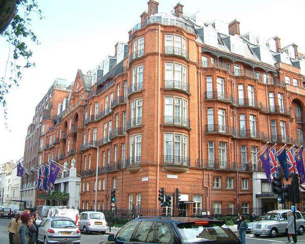 Claridge’s Hotel, London