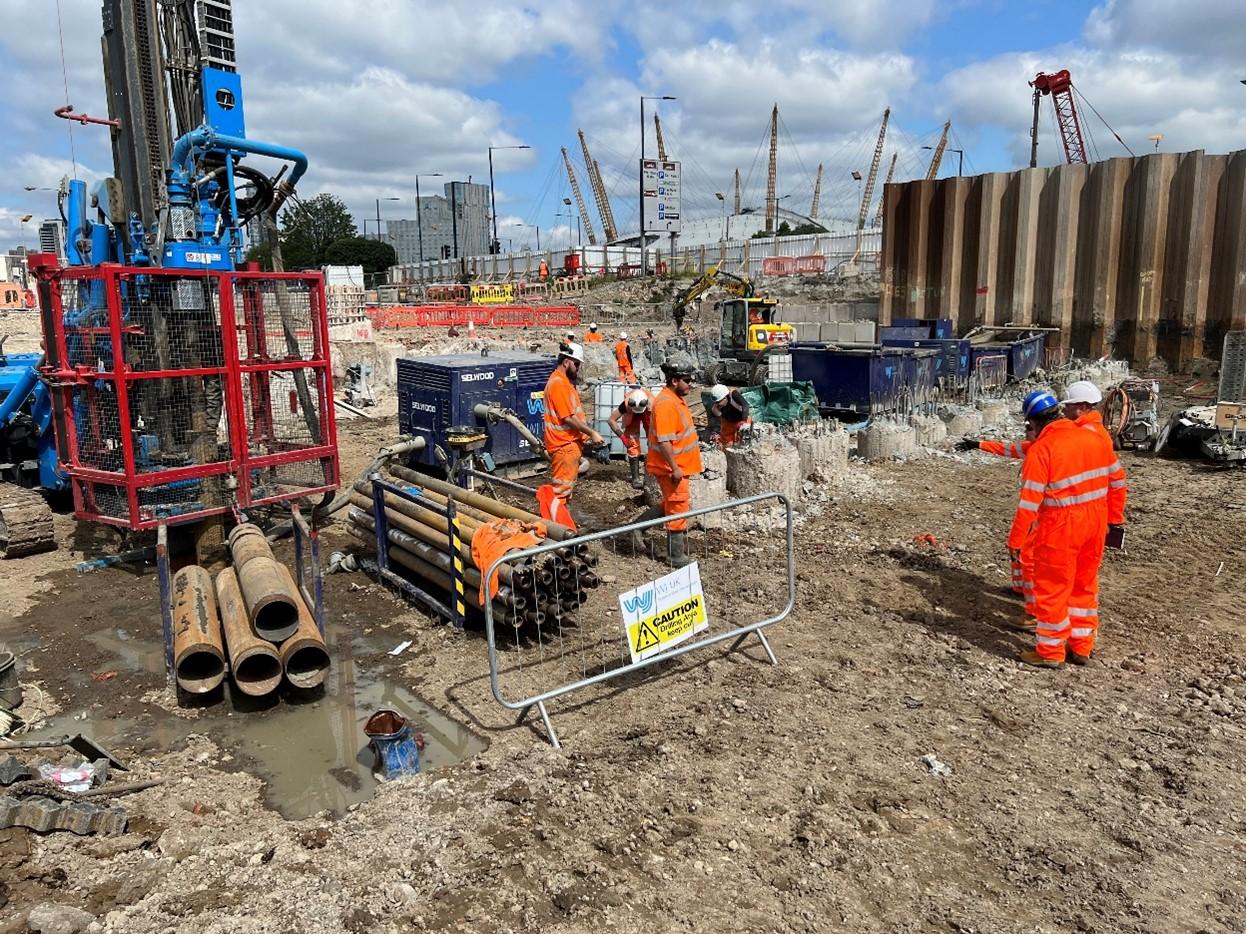 Dewatering London’s Newest River Crossing - WJ UK