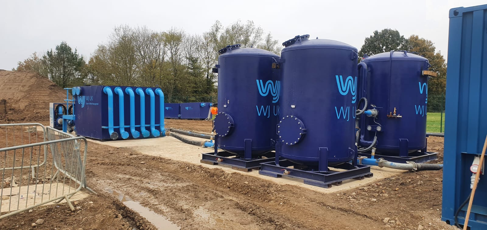 WJ UK Services: Industrial water treatment equipment installation